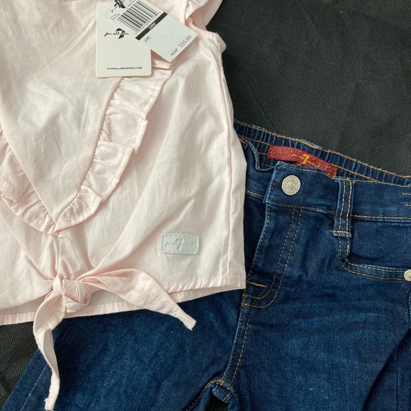 24m Seven for all Man Kind 2 Piece Set - Picture 3 of 4